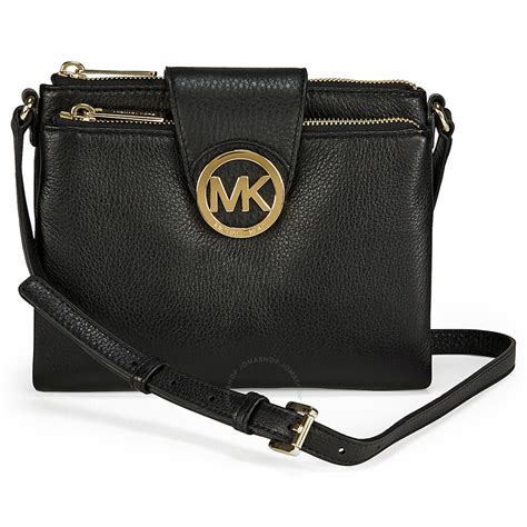 michael kors black purse|michael kors black purse crossbody.